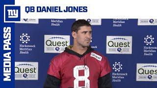 Daniel Jones Addresses the Quarterback Change | New York Giants