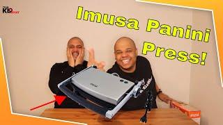 IMUSA Panini Press 1000 W Silver Non-Stick Unboxing [INITIAL IMPRESSION]