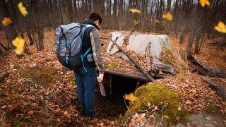 From an abandoned dugout to a cozy one | Creating a warm underground shelter for survival Part 1