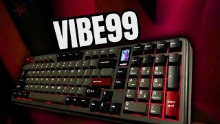 Mechlands Vibe99 | Wireless 100 key Mechanical Keyboard with Screen