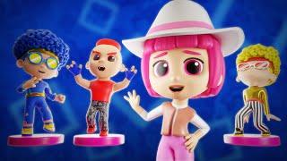 Trendy Lya-Lya and Trendy Cha-Cha, Chicky & Boom-Boom | D Billions Kids Songs