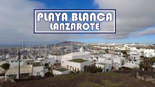 Lanzarote | Playa Blanca ► Marina, Beaches and Sceneries ► In 4k