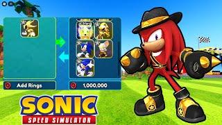 The Most INSANE Trades Ever! (Sonic Speed Simulator)