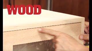 How To Make and Install Inset Doors and Drawers - WOOD magazine