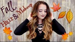 Fall Makeup & How To Curl Your Own Hair | Studio RK Salon