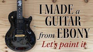 How to SPRAY PAINT a GUITAR with NITRO LACQUER