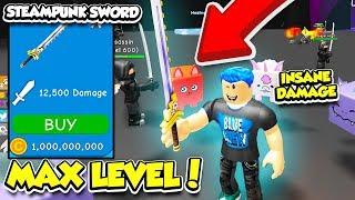 I GOT THE MAX LEVEL WEAPON AND BECOME THE MOST POWERFUL IN RPG WORLD SIMULATOR!! (Roblox)