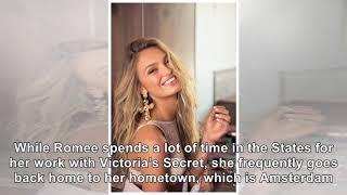 Romee Strijd Asks, ‘Pillow Fight Anyone?’ While Wearing Camisole & Shorts PJs On Her New Bed