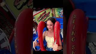 Her first ride slingshot #rider #slingshot #tiktokhappynewyear2024 #fyp #girls #slingshotchallenge