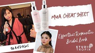 Studio Tropik MUA Cheat Sheet - with @andaws