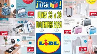 LIDL | BAZAR LIDL |  | Catálogo BAZAR Lidl LUNES 23 DICIEMBRE de 2024  | MODA LIDL | #lidloferta ️