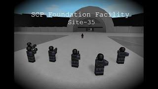 ROBLOX Gameplay SCP Foundation Facility [Site-35]