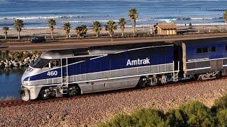 Morning Trains on the Coast - North San Diego County