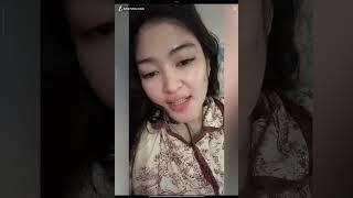 Aulia Fahma Lubis Hot Live bangun tidur sexy belahan putih mulus bibir pink 🩷