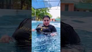 Kashaf ansari hot summer dance in pool #shorts #kashafansari
