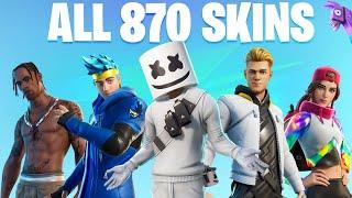 FORTNITE ALL SKINS (All 14 Season Skins)