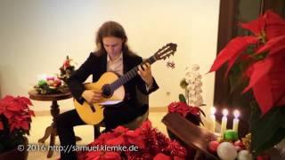 A. Barrios Mangore: Villancico de Navidad (performed by Samuel T. Klemke)