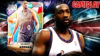 100 OVERALL GILBERT ARENAS GAMEPLAY!! AGENT 0 IS A BUCKET GETTER IN NBA 2K25 MyTEAM!!