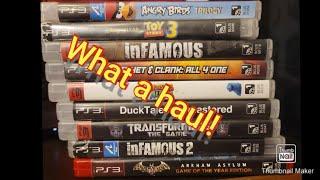 PS3 Game haul