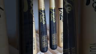 Love the classic look of these youth wood bats!