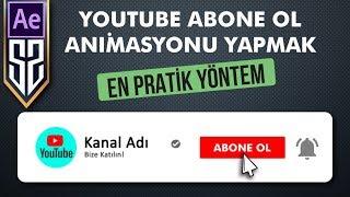 Youtube Abone Ol Animasyonu Nasıl Yapılır - After Effects Dersleri