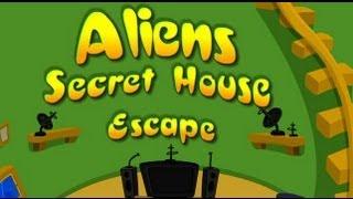 Aliens Secret House Escape walkthrough - Games2rule video solution 2013