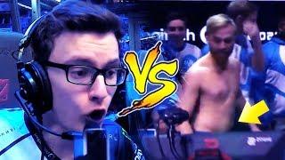 DOTA VS CSGO THE BEST PRO PLAYER REACTIONS!