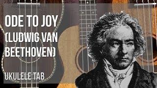 Ukulele Tab: How to play Ode to Joy by Ludwig van Beethoven