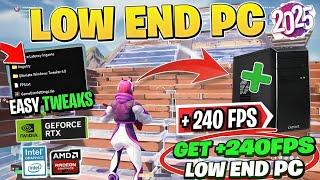 How To BOOST FPS In Fortnite Chapter 6!  (Low-End PC/Laptop) in 2025!