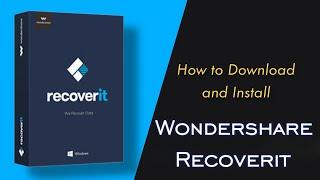 How to Download and Install Wondershare Recoverit