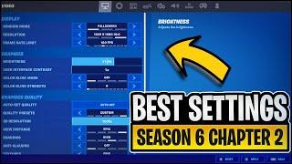 The Best Fortnite Setting in Season 6 Chapter 2 - FPS Boost + Performance Mode!