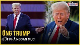 Ông Trump bứt phá ngoạn mục, vượt lên dẫn trước bà Harris trong cuộc khảo sát mới nhất | VietNamNet