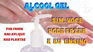 ALCOOL GEL - Como Fazer