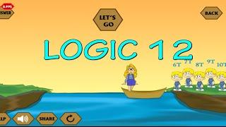 River Crossing IQ Game - Logic 12