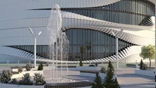 Fountain Simulation Test with Phoenix FD for 3DsMax | VRay NEXT