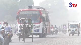 Odisha : Dusty roads rising air pollution levels of Balasore town | Sanket Tv