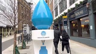 Enjoy Tap Water in London (Thames Water) public dispenser 