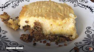 Shepherds Pie How To Make It (Indian Twist)