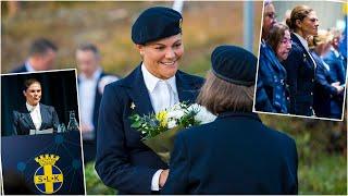 Crown Princess Victoria at Swedish Lottakåren 100:th anniversary