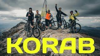 KORAB peak 2764m alt - EPIC MTB Adventure in Balkan Peninsula