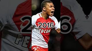 Mbappé évolution#football#shorts