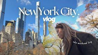  A weekend in NYC | solo trip, christmas in new york, exploring, eating & shopping etc ️