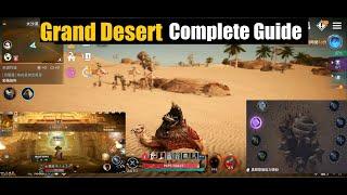 Black Desert Mobile Great Desert Complete Guide & Gameplay