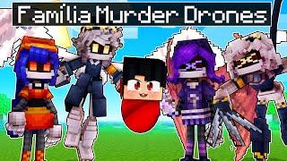 P3DRU tem uma FAMÍLIA MURDER DRONES no Minecraft