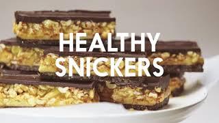 Delicious chocolate peanut bar for a healthy snack