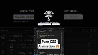 Undertale Omega Flowey CAPTCHA CSS Animation