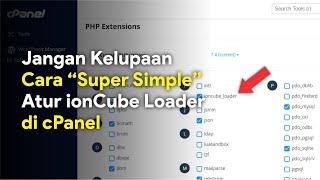 Cara Install ionCube Loader di cPanel, Easy Banget!