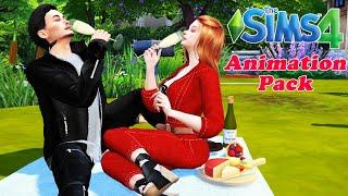 Couple Drinks Champagne I Sims 4 Animation Pack Download