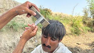 Echoes Of Steel Vintage Sindhi Barber Shaving in Real Time [ASMR SHAMS]