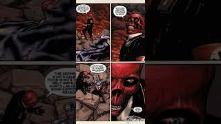 Red Skull BRUTALLY killed Captain America! #captainamerica #wolverine #comics